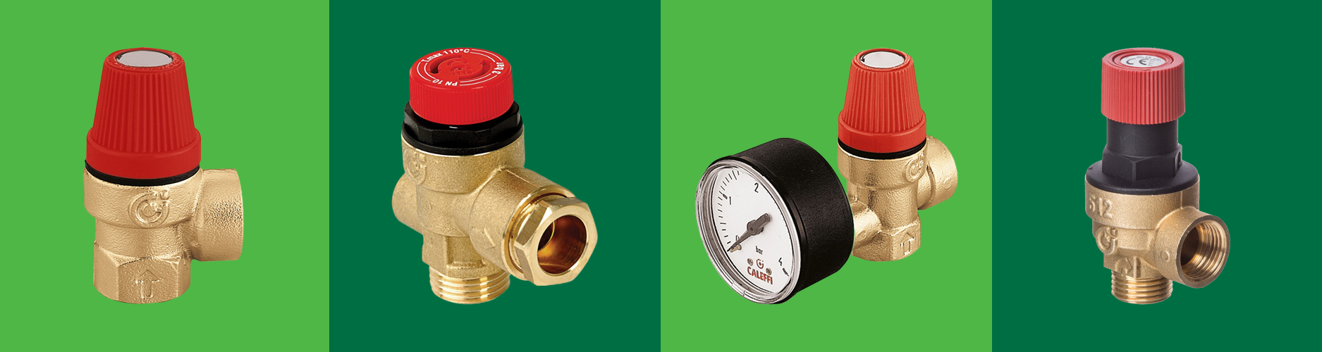 Altecnic & Caleffi Safety Relief Valves available to buy from Safety Valves Online