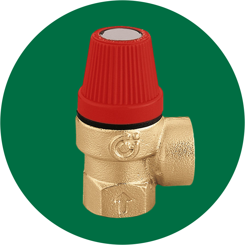 Altecnic / Caleffi Safety Relief Valves availble from Safety Vavles Online