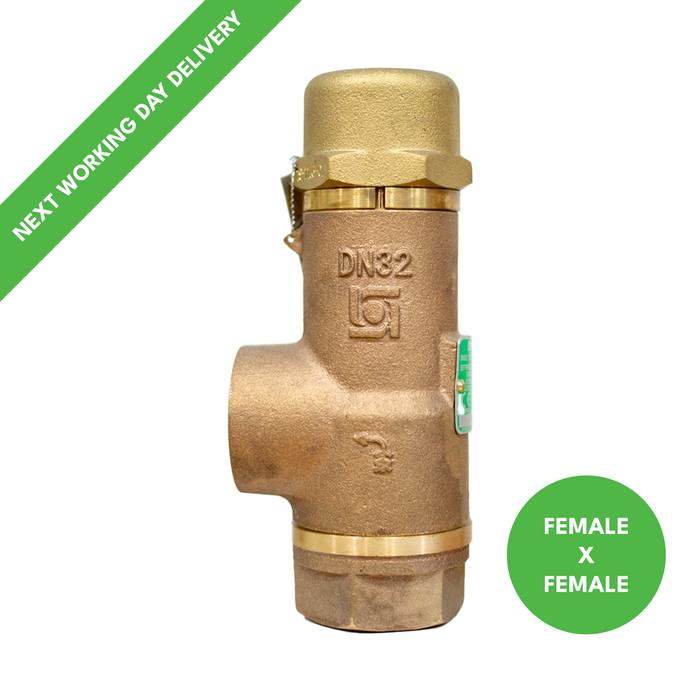 Bailey 707MD Safety Relief Valve Female x Female (Metal disc with Dome Top – suitable for Steam and Liquid service)
