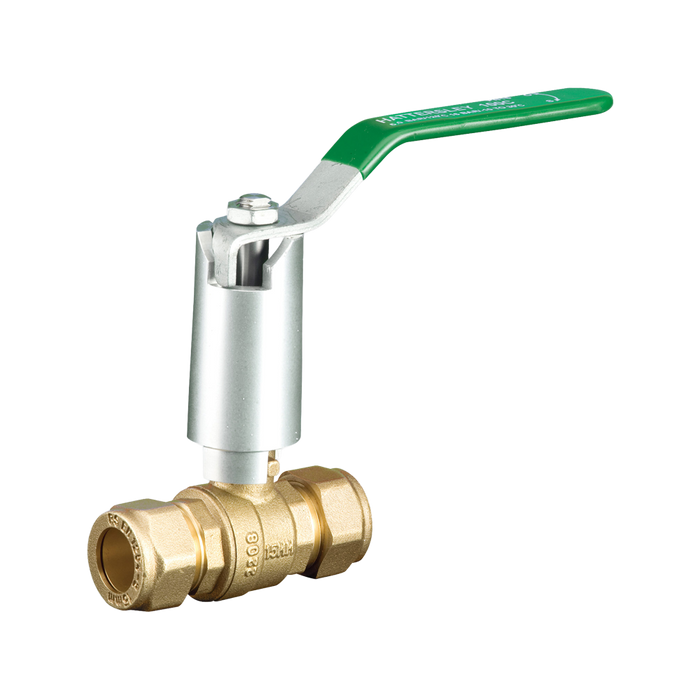 Hattersley Fig 100CEXT 15mm PN16 Ball Valve - Extended Stem