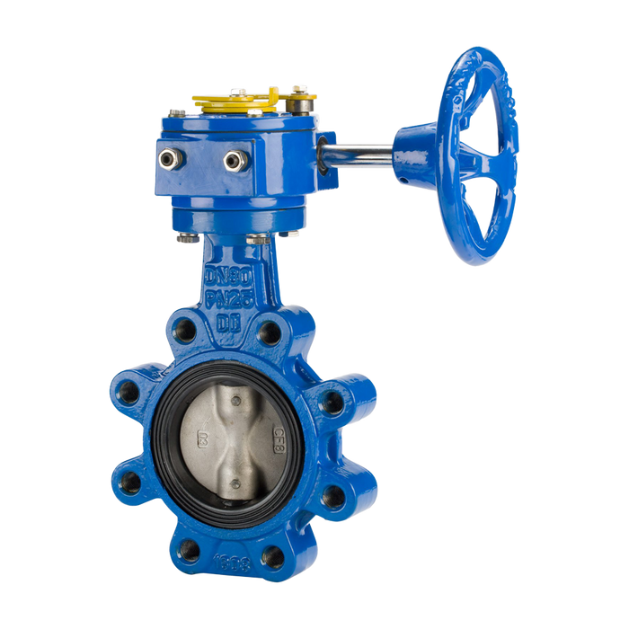 Hattersley Fig 4923G PN25 Butterfly Valve - Gearbox Operated