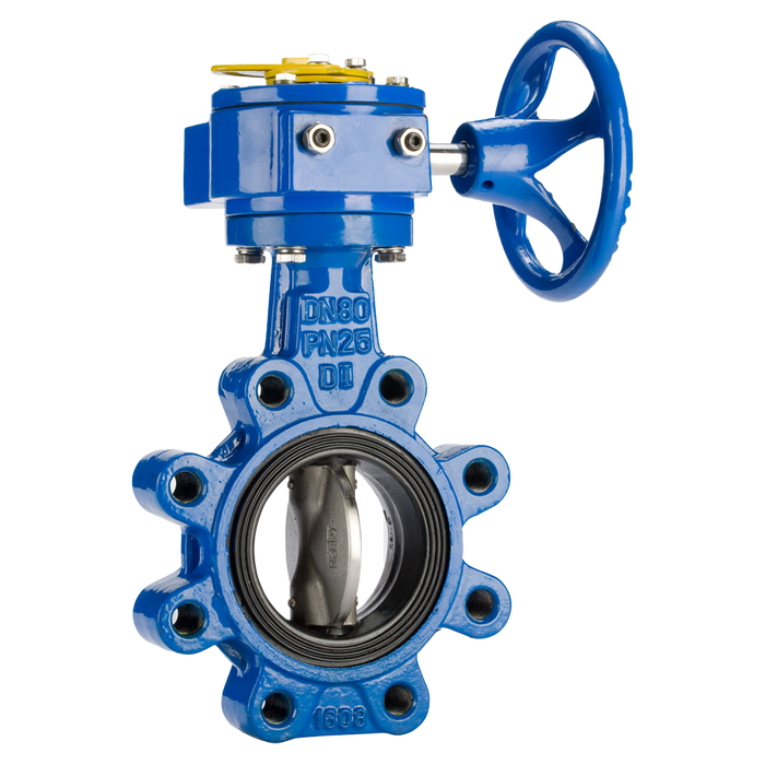 Hattersley Fig 4923G PN25 Butterfly Valve - Gearbox Operated