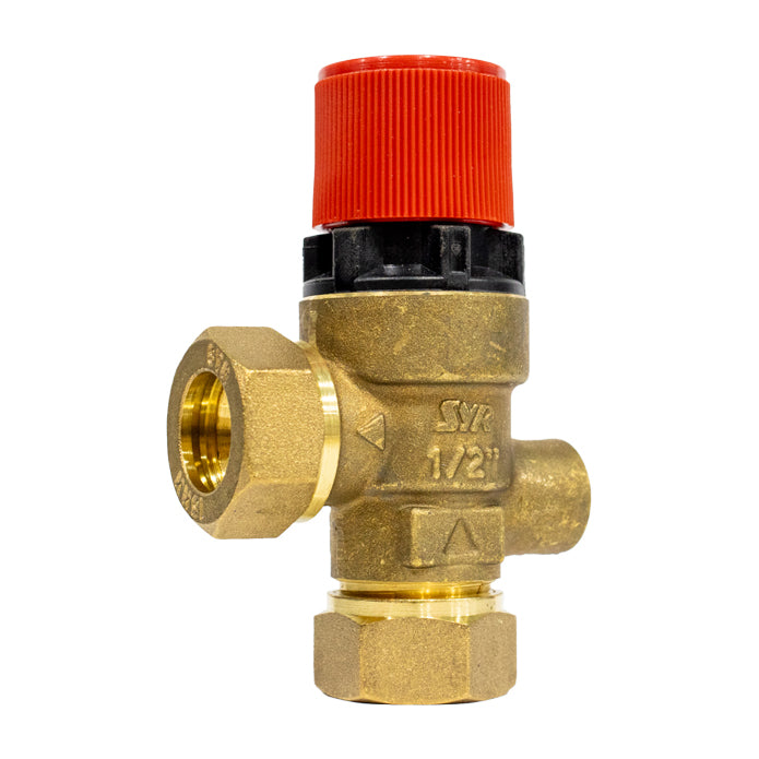 Reliance RWC 103 Series Pressure Relief Valve With Gauge Port 15mm x 15mm 3 Bar - PREL103005